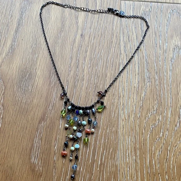 Lia Sophia Vibrant Beaded Necklace - Picture 4 of 4